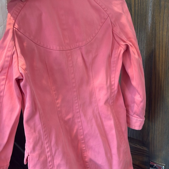 Pink Button-Up Spring coat - Picture 10 of 15